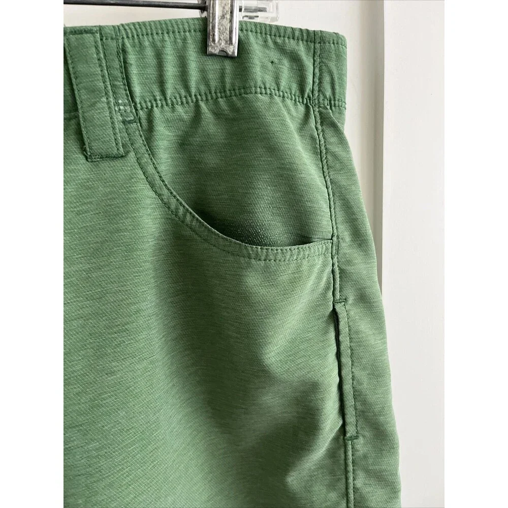 EUC William Murray Shorts Green Performance Classic Straight Fit Golf sz 32 - Picture 4 of 11